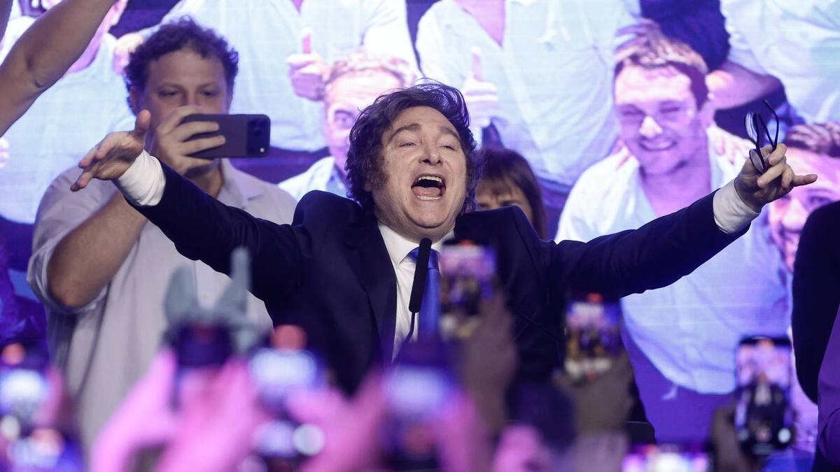 Javier Milei tras las elecciones legislativas 2025.