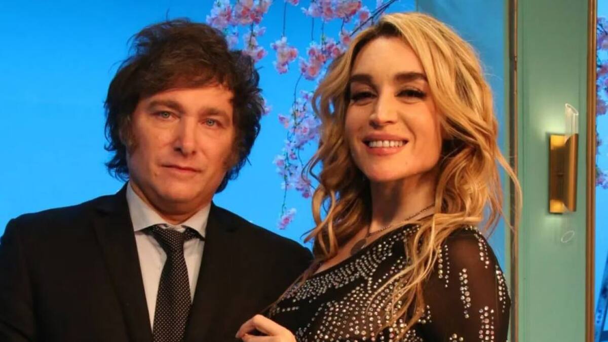 Javier Milei y Fátima Florez. Foto: Gentileza Movilpress.