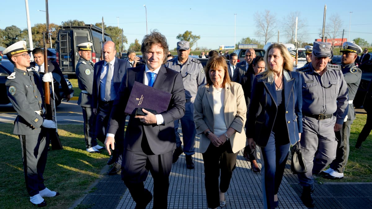 Javier Milei y Patricia Bullrich.