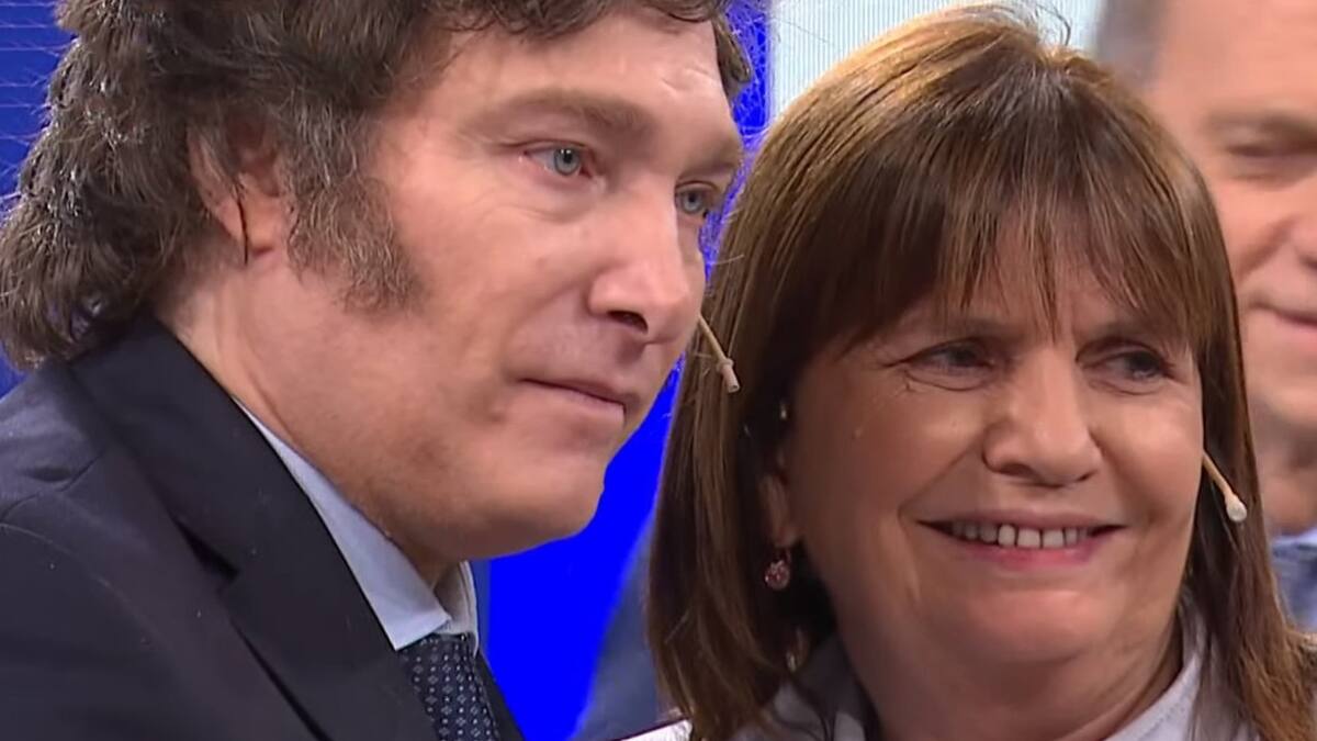 Javier Milei y Patricia Bullrich. Foto: NA.