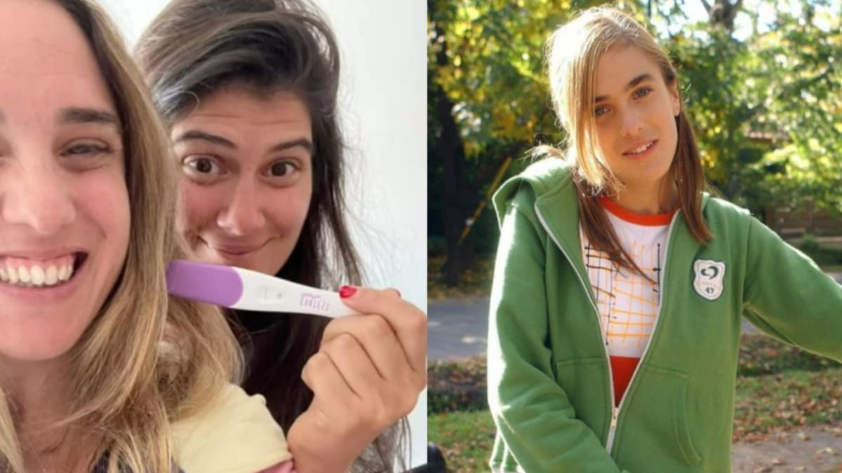 Jazmín ya es mamá de Tito, fruto de una relación anterior. Foto: NA.