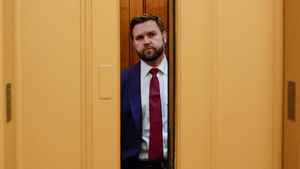 JD Vance, el elegido para ser vicepresidente de Donald Trump. Foto: Reuters
