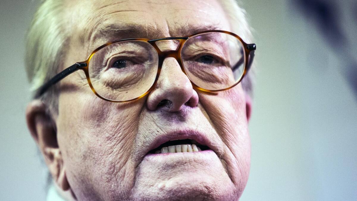 Jean-Marie Le Pen falleció a los 96 años. Foto: EFE.