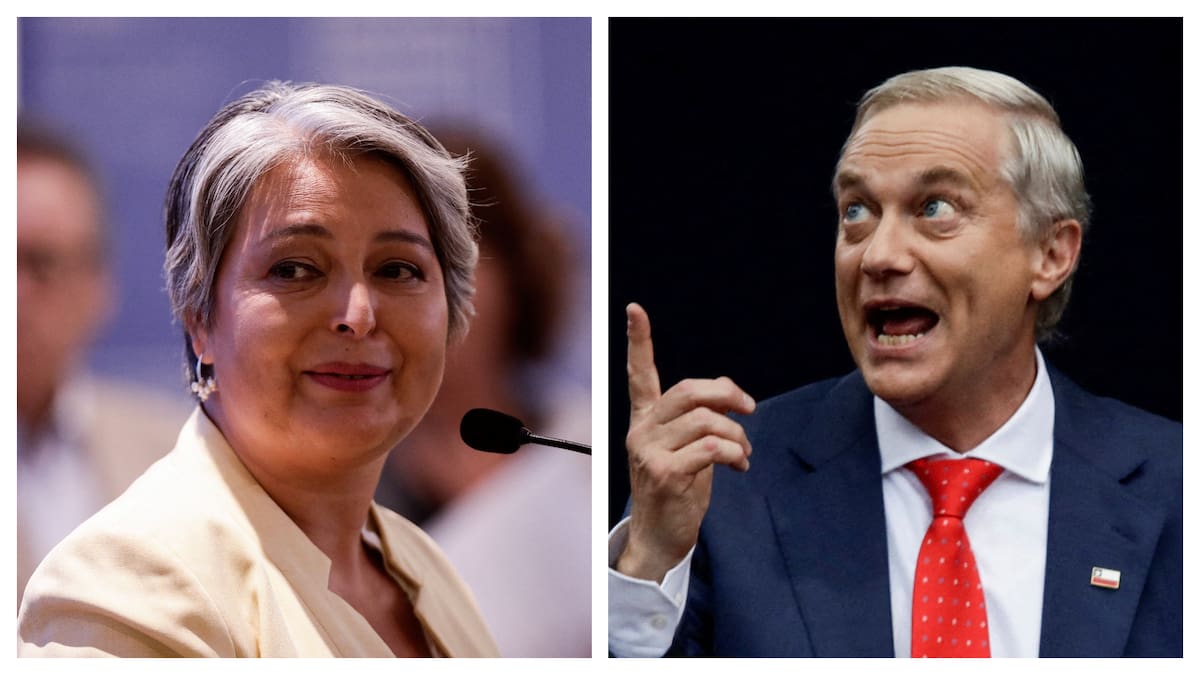 Jeannette Jara y José Antonio Kast se enfrentarán en el balotaje presidencial de Chile.