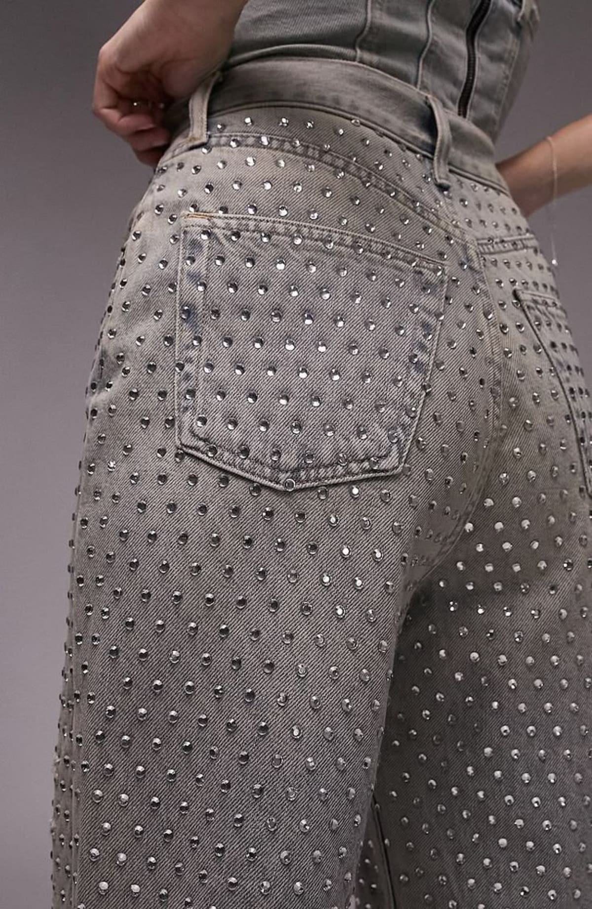 Jeans con brillo. Fuente: Pinterest