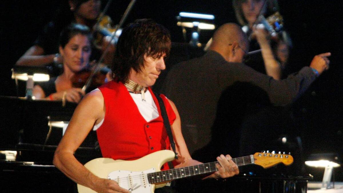 Jeff Beck. Foto: REUTERS.