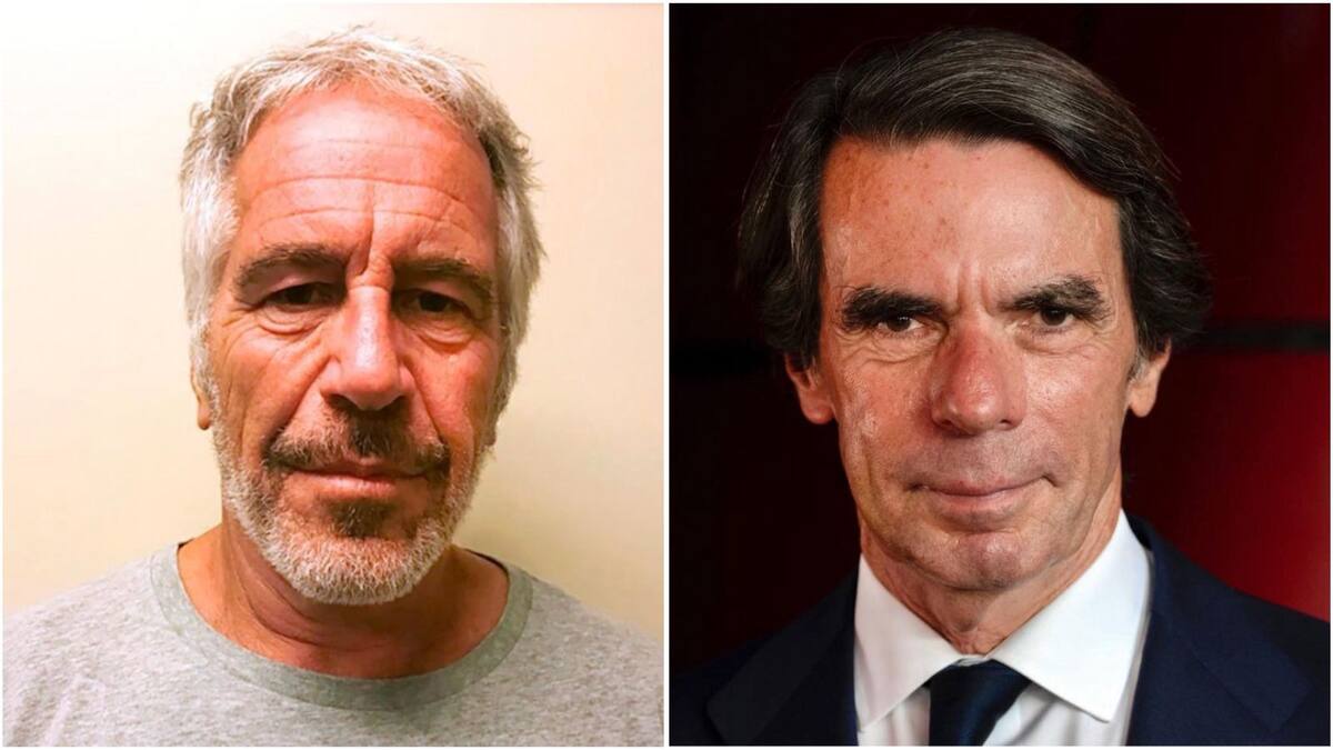 Jeffrey Epstein y José María Aznar.