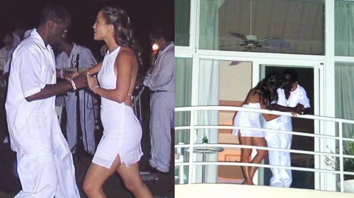 Jennifer Lopez junto a "Diddy" Combs en las famosas fiestas. Foto: Instagram/selmafonseca