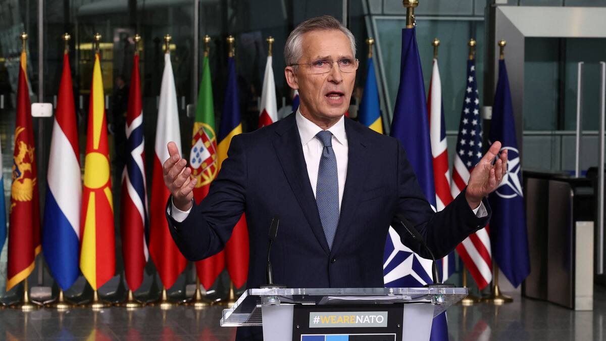 Jens Stoltenberg, secretario general de la OTAN. Foto: Reuters