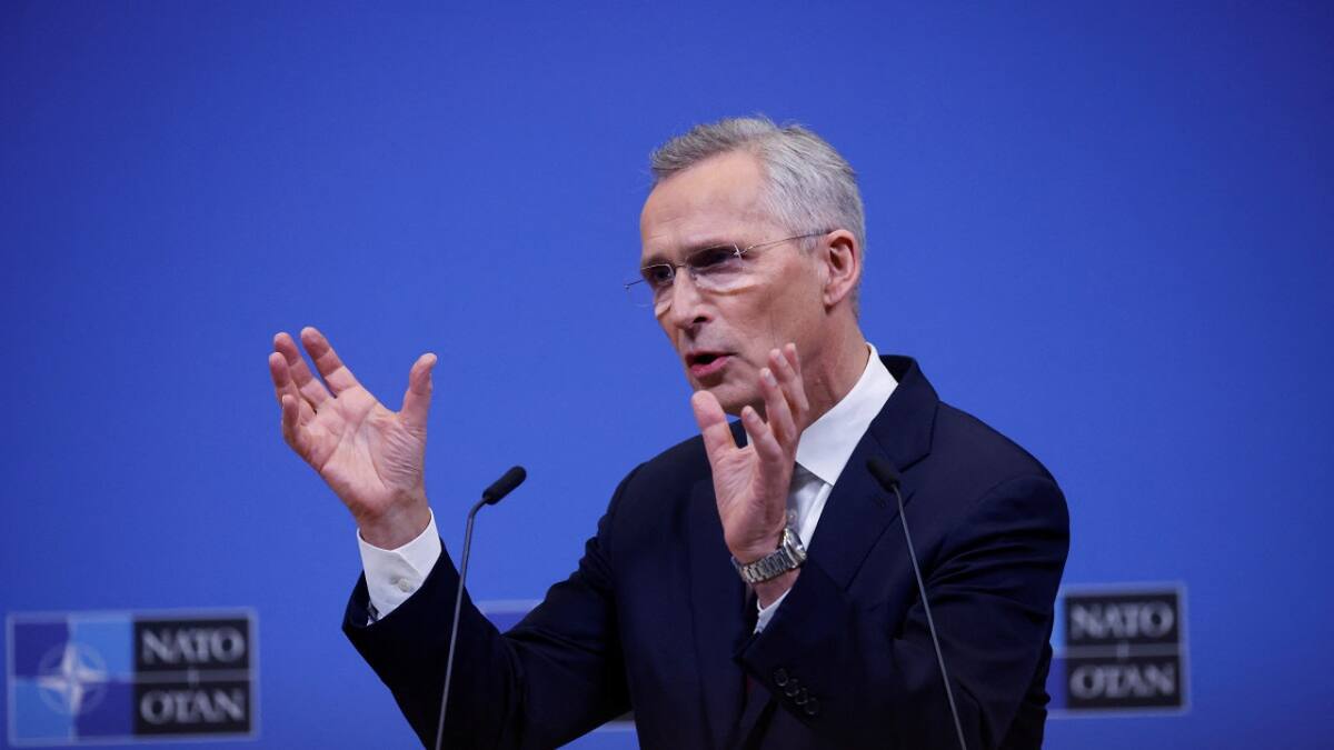 Jens Stoltenberg, secretario general de la OTAN. Foto: Reuters.