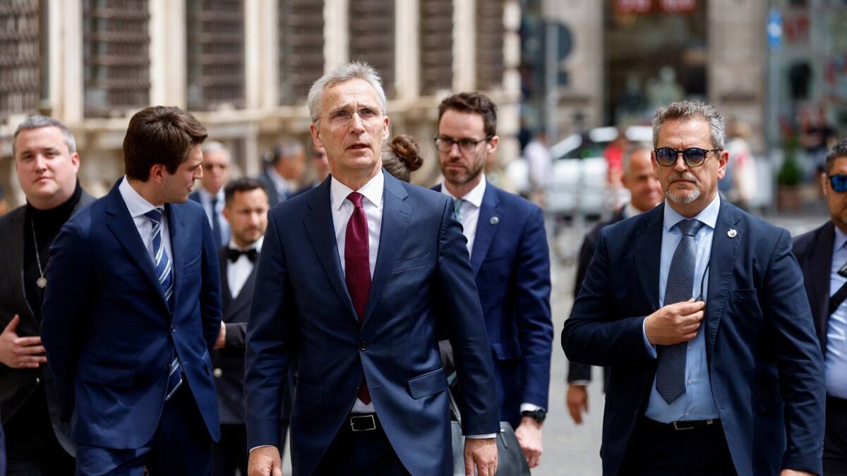 Jens Stoltenberg, secretario general de la OTAN. Foto: Reuters.