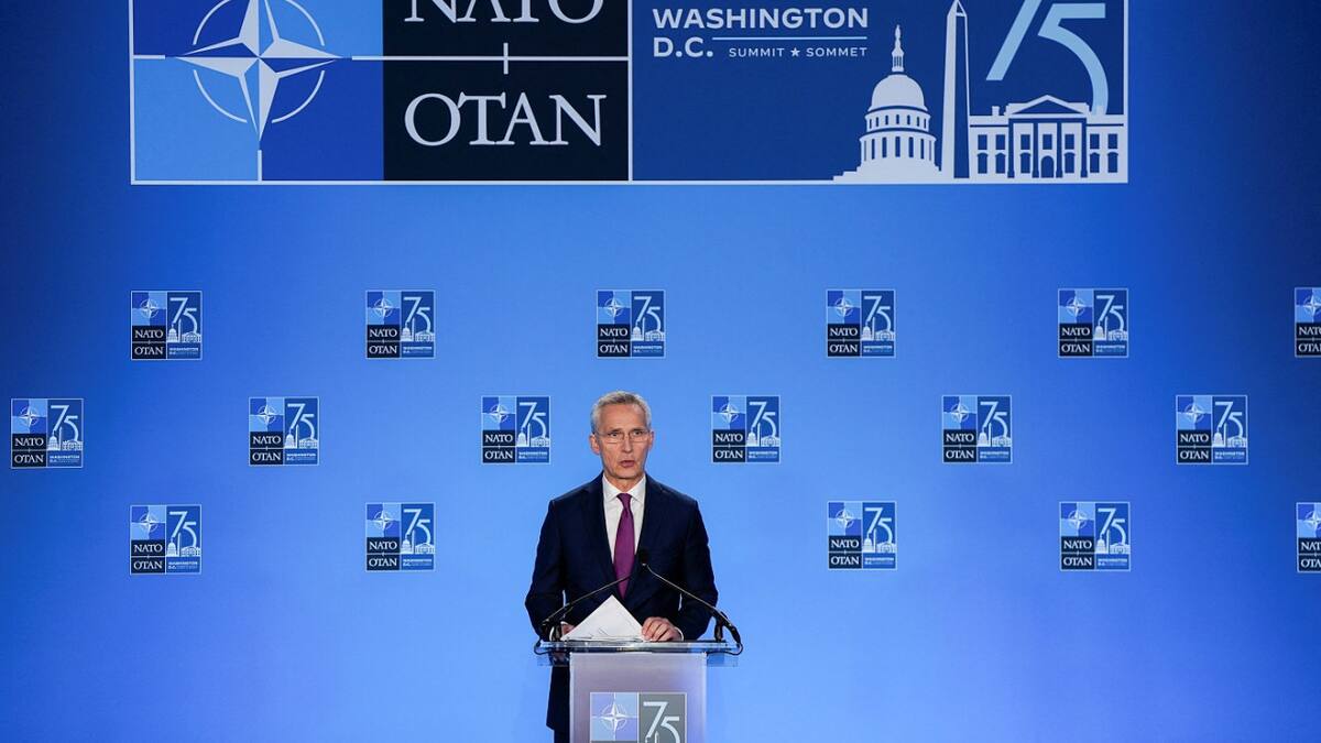 Jens Stoltenberg, secretario general de la OTAN. Foto: Reuters