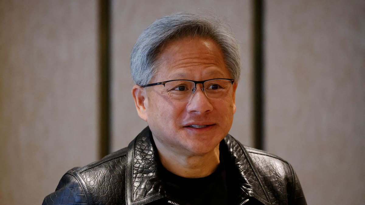 Jensen Huang, CEO de Nvidia. Foto: Reuters