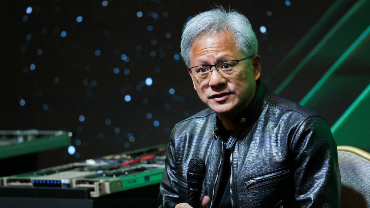 Jensen Huang, fundador de Nvidia. Foto: Reuters.
