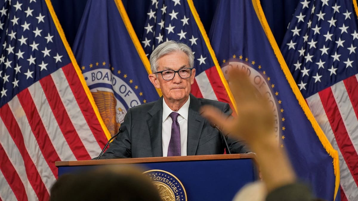Jerome Powell, presidente de la Reserva Federal (Fed). Foto: Reuters (Nathan Howard)