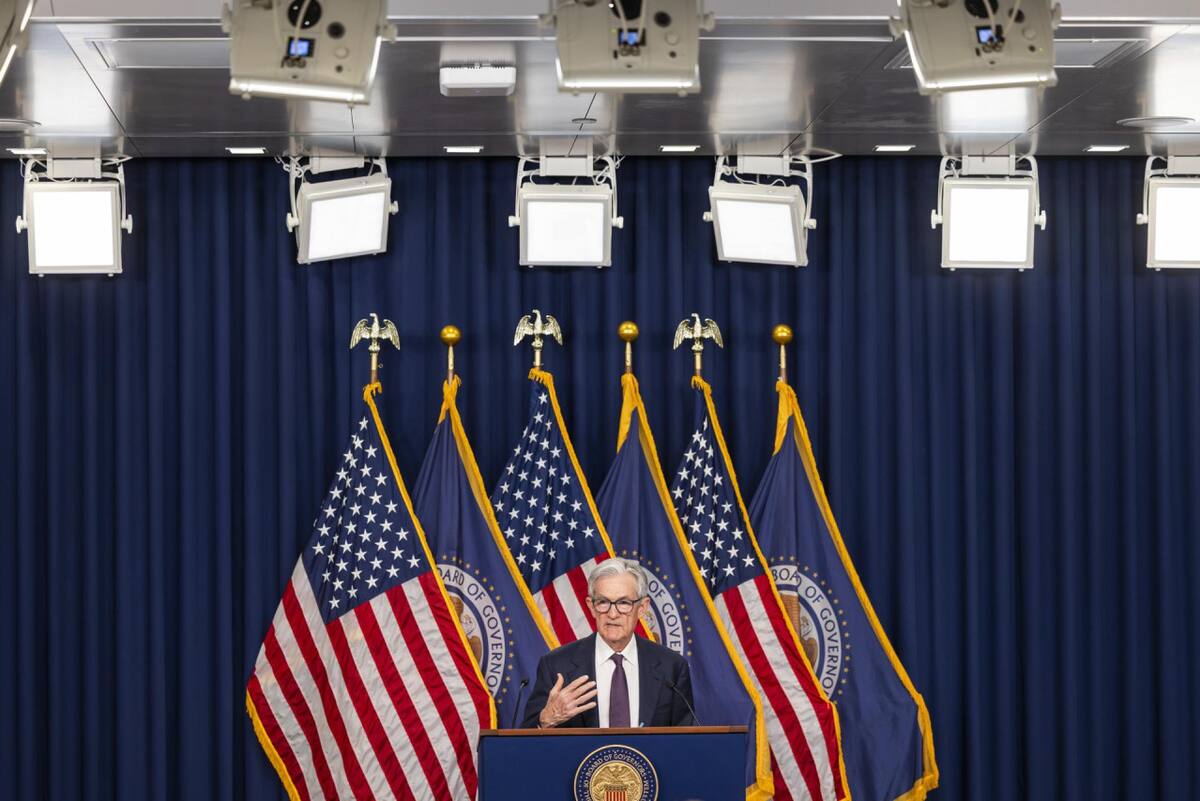 Jerome Powell, presidente de la Reserva Federal. Foto: EFE.