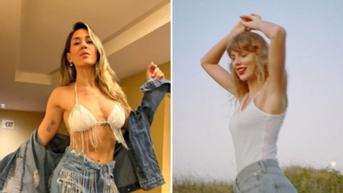 Jimena Barón y Taylor Swift. Foto: Instagram.