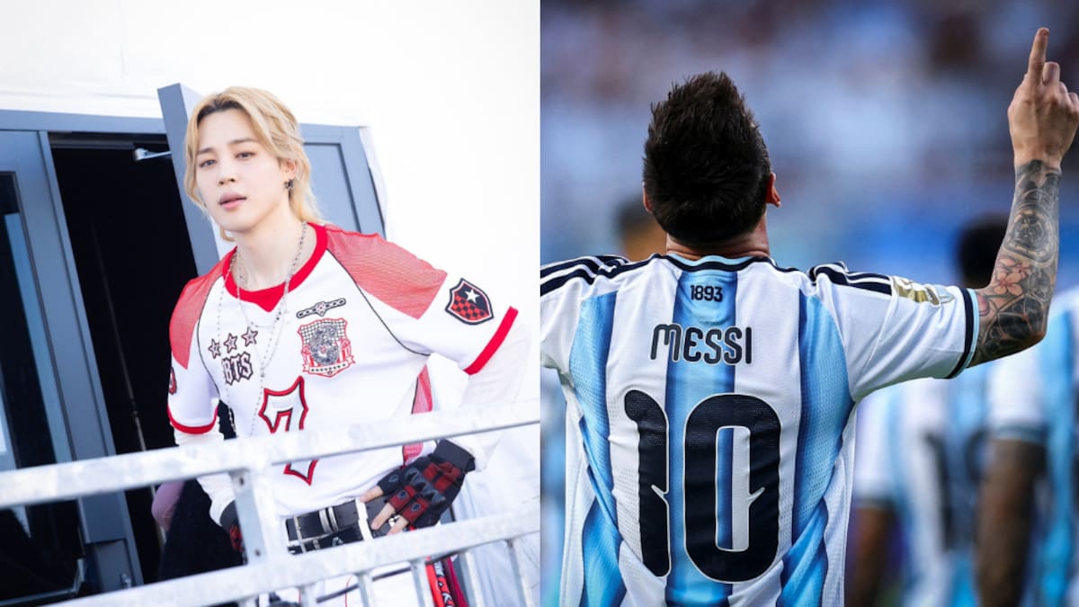Sorpresa en la subasta de objetos del Mundial 2026: la camiseta que usó Jimin, de BTS, vale más que la de Messi