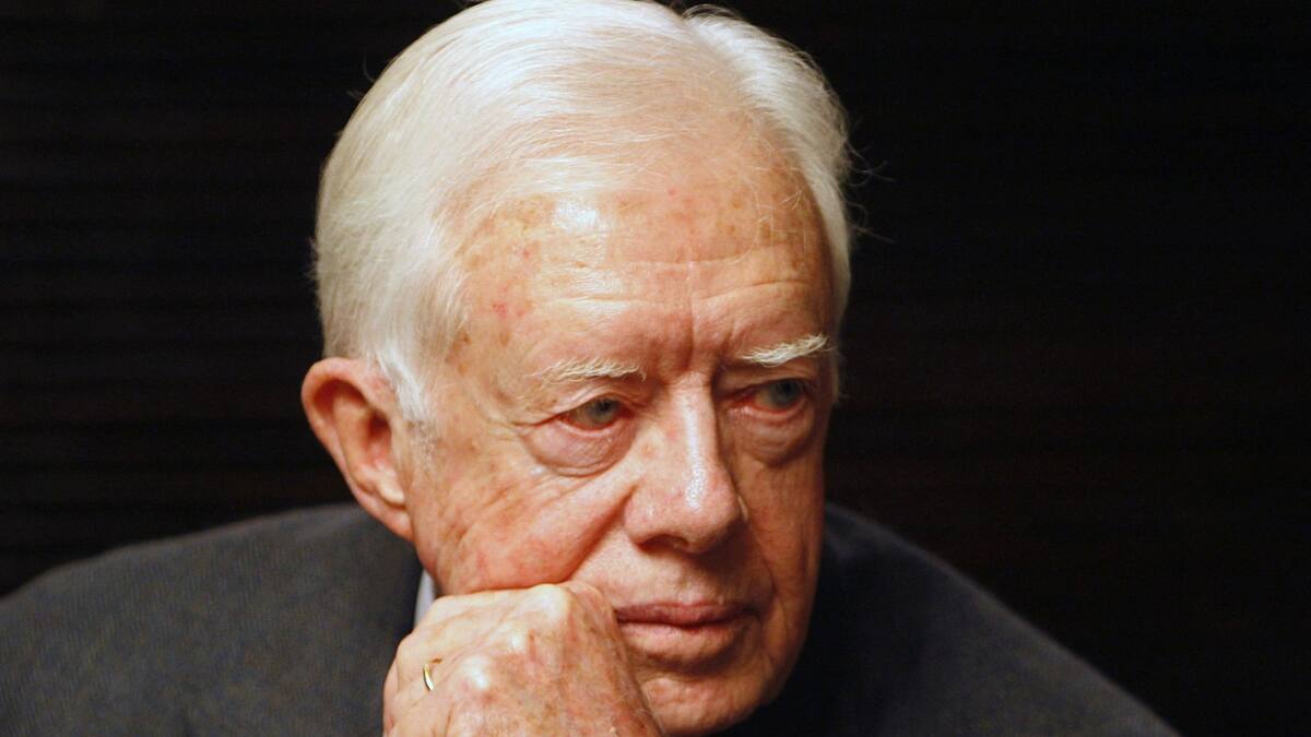 Jimmy Carter, expresidente de Estados Unidos. Foto: Reuters