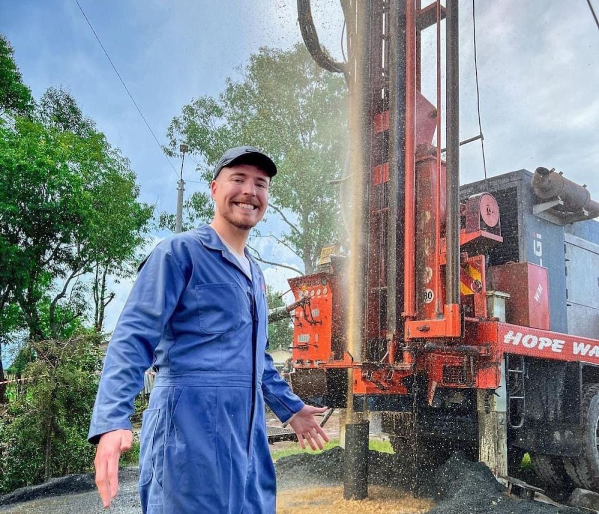 Jimmy Donaldson es conocido por su labor benéfica y cuenta con más de 207 millones de suscriptores en YouTube. Foto: Instagram: (mrbeast).