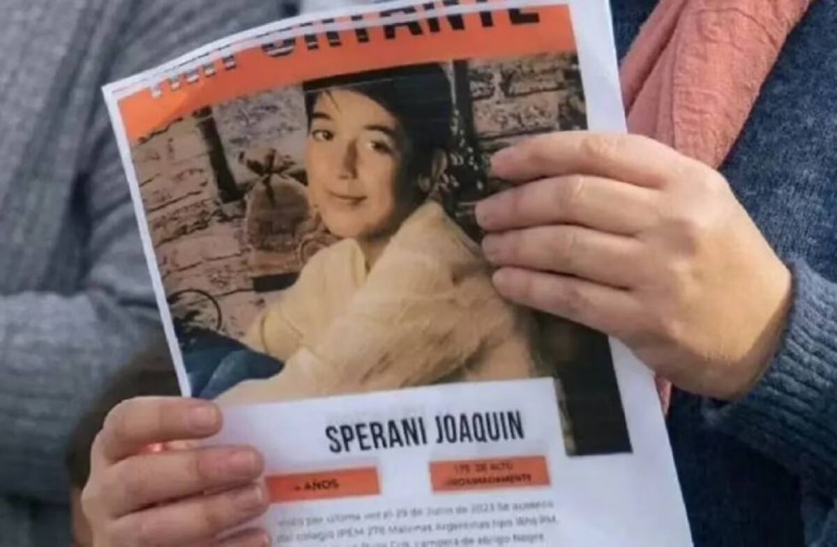 Joaquín había sido visto por última vez el jueves a las 15 h. Foto: NA.