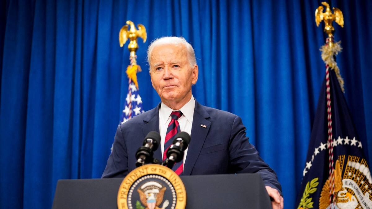 Joe Biden, expresidente de EEUU. Foto: Reuters / Nathan Howard
