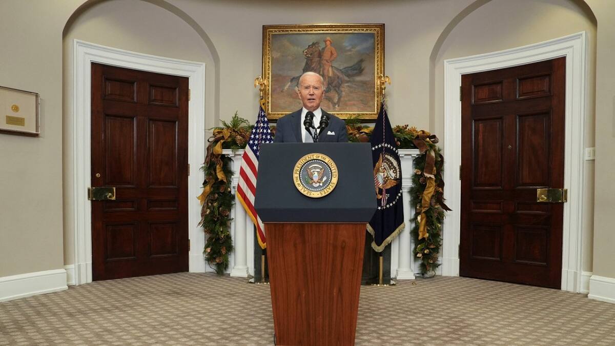 Joe Biden habló sobre el conflicto en Siria. Foto: Reuters.