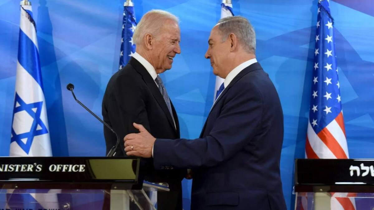 Joe Biden invitó a Benjamín Netanyahu a Washington. Foto: Reuters.