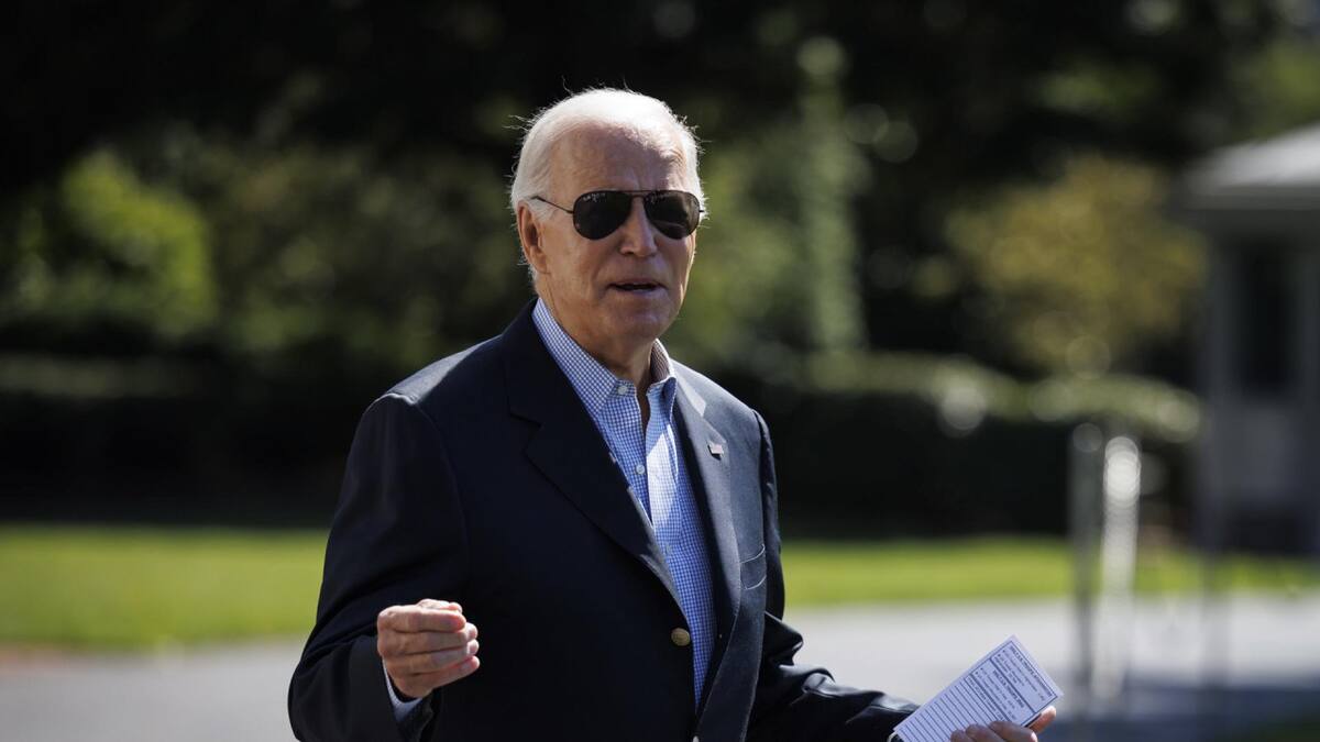 Joe Biden, presidente de Estados Unidos. Foto: EFE.