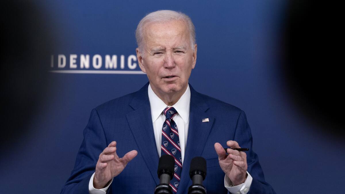 Joe Biden, presidente de Estados Unidos. Foto: EFE.