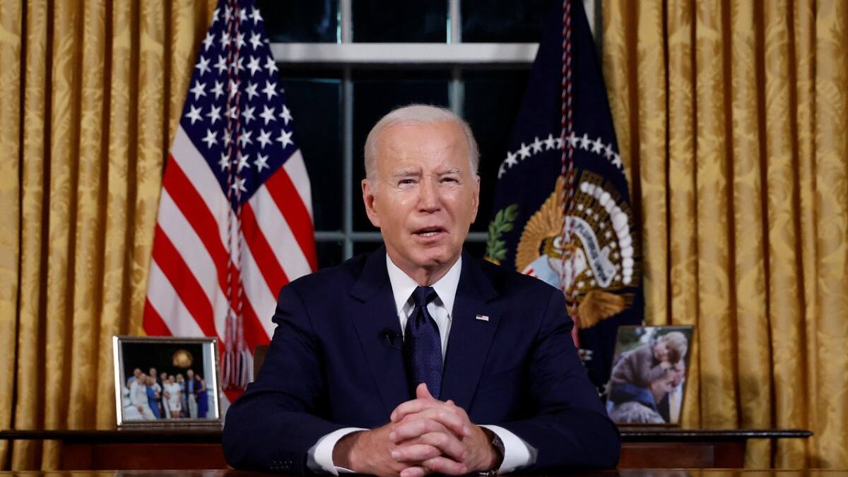 Joe Biden, presidente de Estados Unidos. Foto: Reuters.
