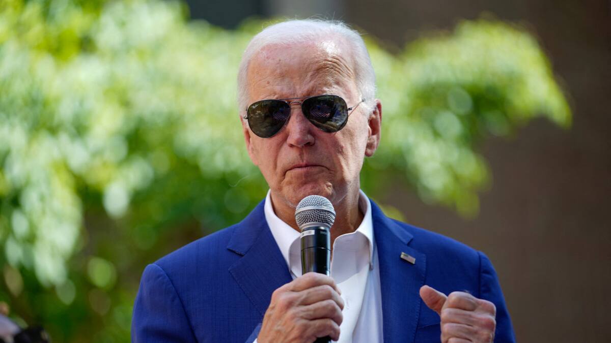 Joe Biden, presidente de Estados Unidos. Foto: Reuters