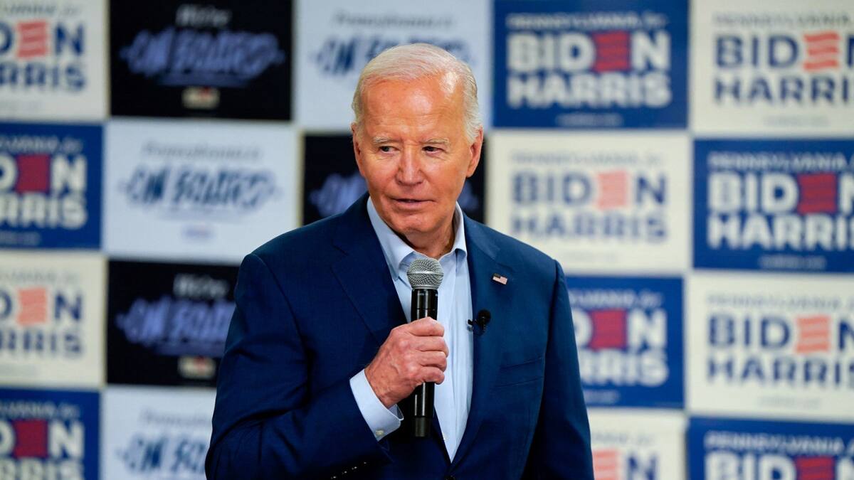 Joe Biden, presidente de Estados Unidos. Foto: Reuters