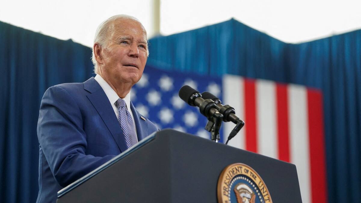 Joe Biden, presidente de Estados Unidos. Foto: Reuters