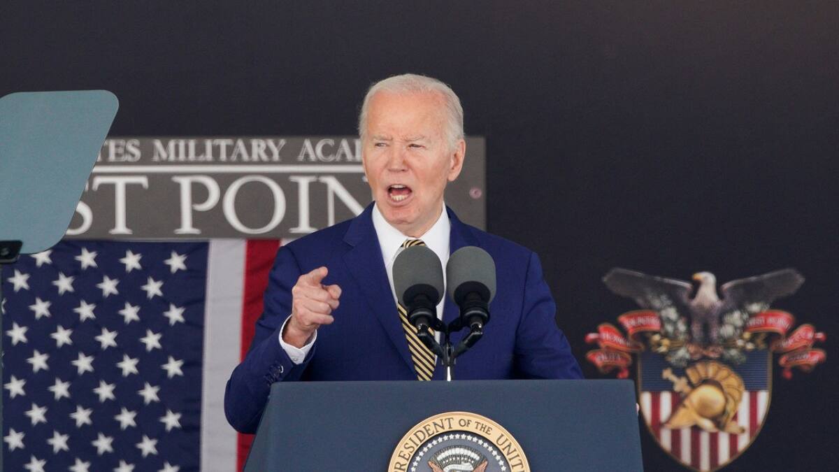 Joe Biden, presidente de Estados Unidos. Foto: Reuters.