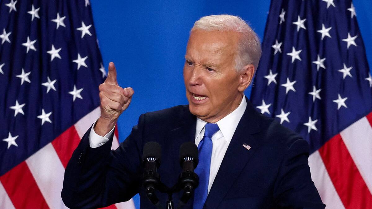 Joe Biden, presidente de Estados Unidos. Foto: Reuters.