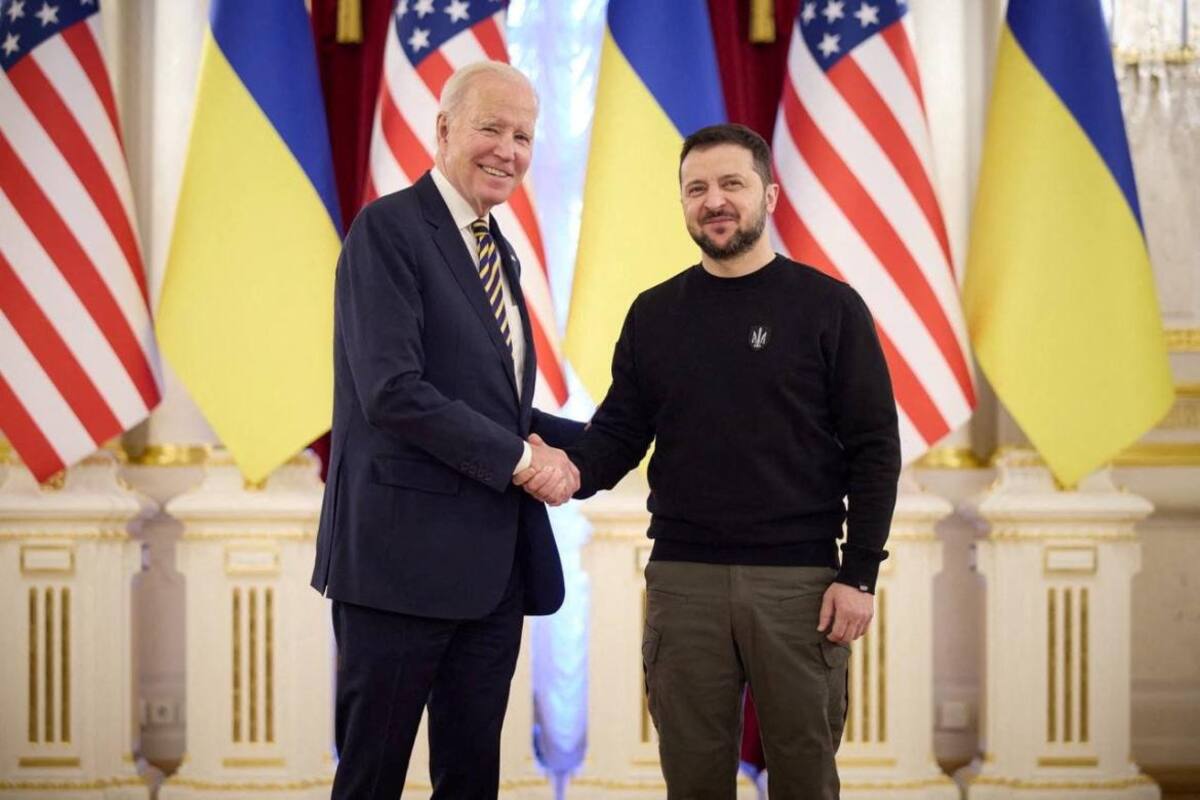 Joe Biden, Volodimir Zelenski, Reuters