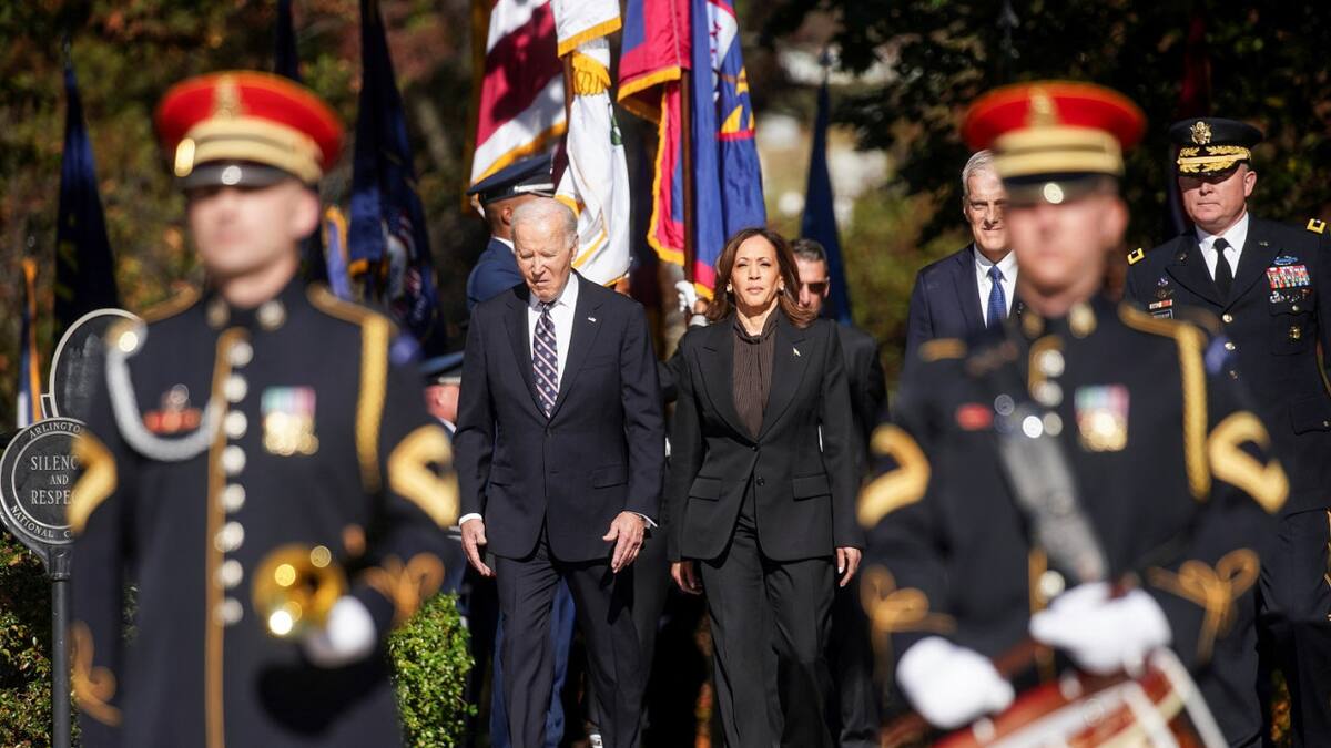 Joe Biden y Kamala Harris. Foto: Reuters