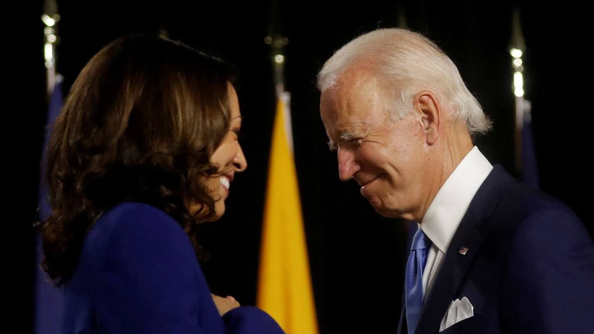 Joe Biden y Kamala Harris. Foto: Reuters.
