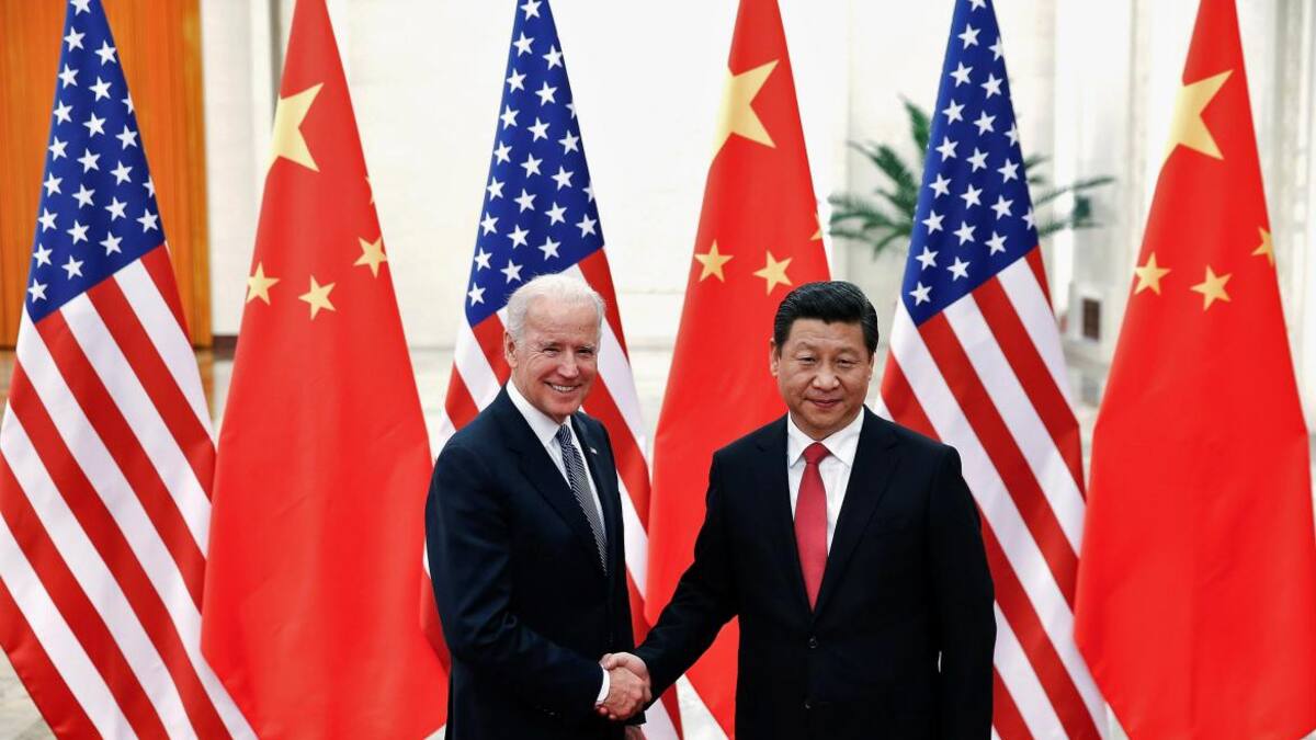 Joe Biden y Xi Jinping. Foto: REUTERS