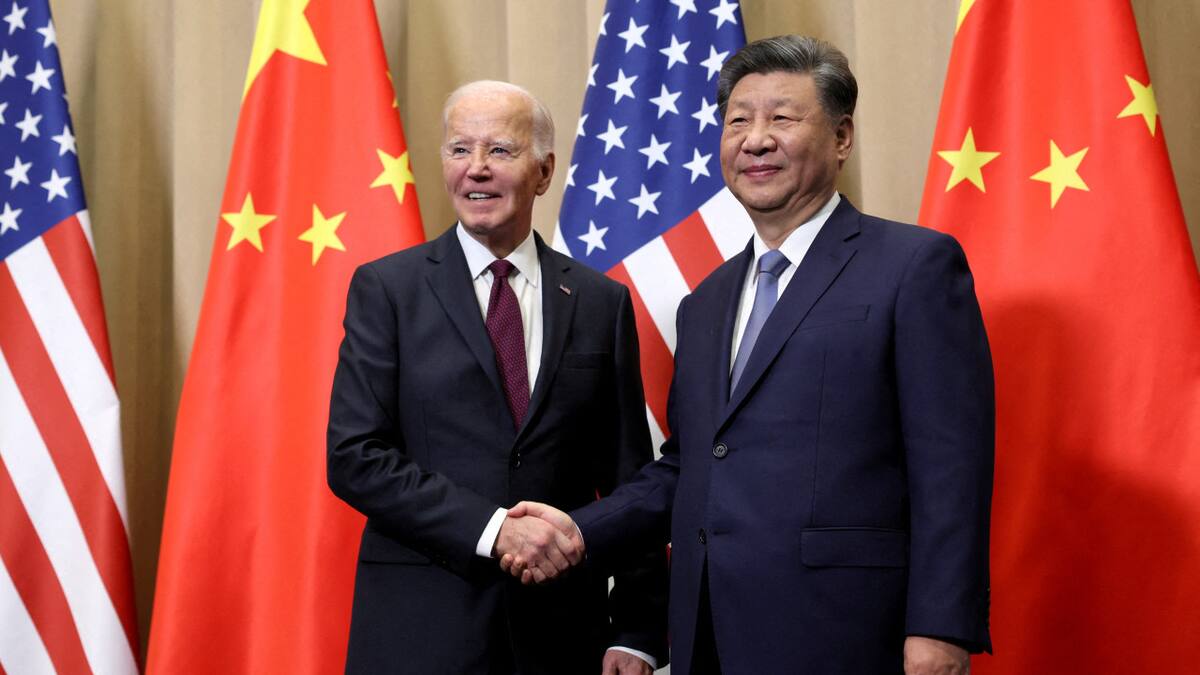 Joe Biden y Xi Jinping tras su reunión bilateral. Foto: Reuters.