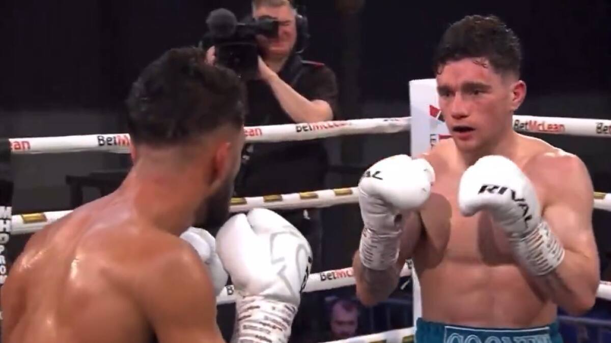 La pelea entre John Cooney y Nathan Howells que provocó el trágico final. Foto: Captura de video.