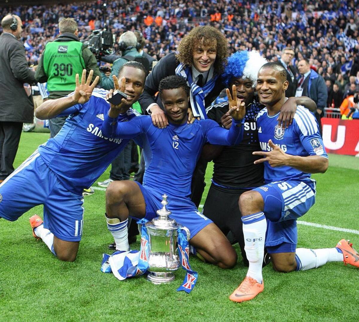 John Obi Mikel en Chelsea. Foto: Instagram @mikel_john_obi.