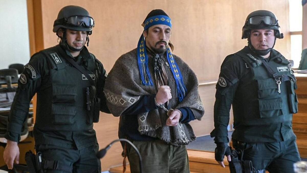 Jones Huala - Condenado en Chile