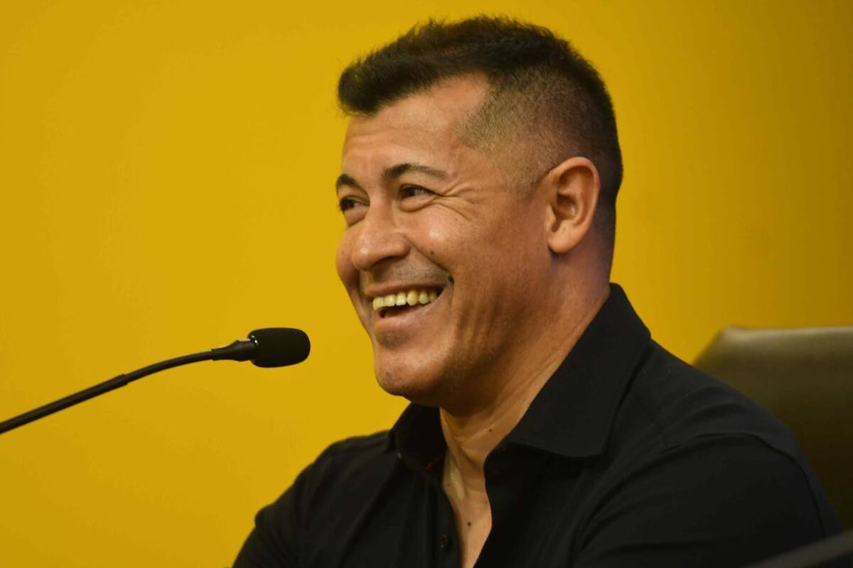 Jorge Almirón fue presentado como nuevo DT de Boca. Foto: Télam