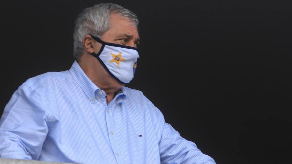 Jorge Amor Ameal, presidente de Boca, NA