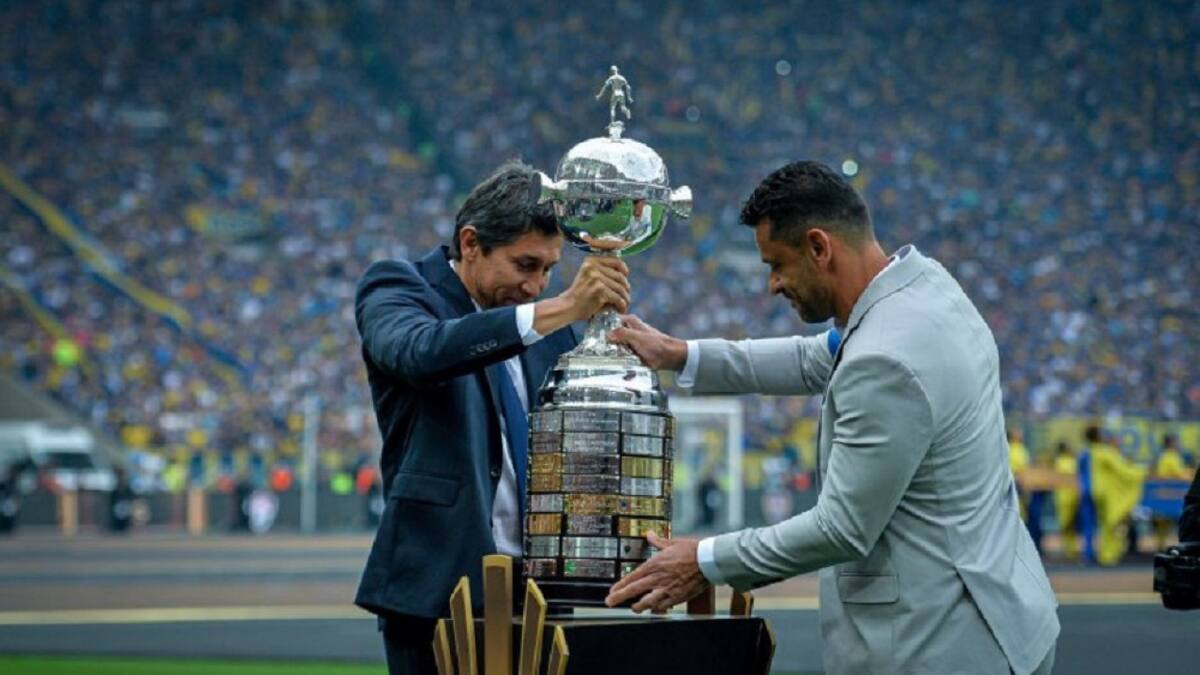 Jorge Bermúdez, Boca Juniors y la Copa Libertadores. Foto: NA/redes sociales.