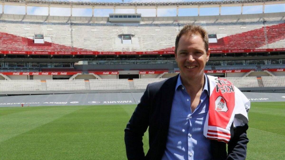 Jorge Brito, el presidente de River. Foto: NA.