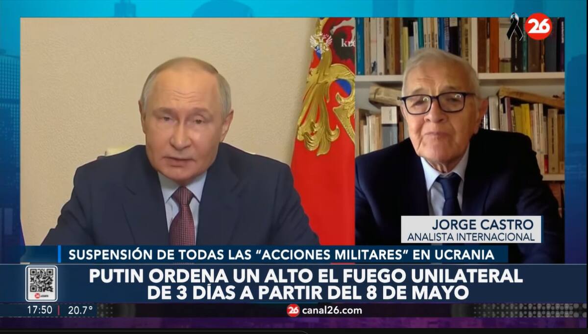 Jorge Castro en 26 PM.