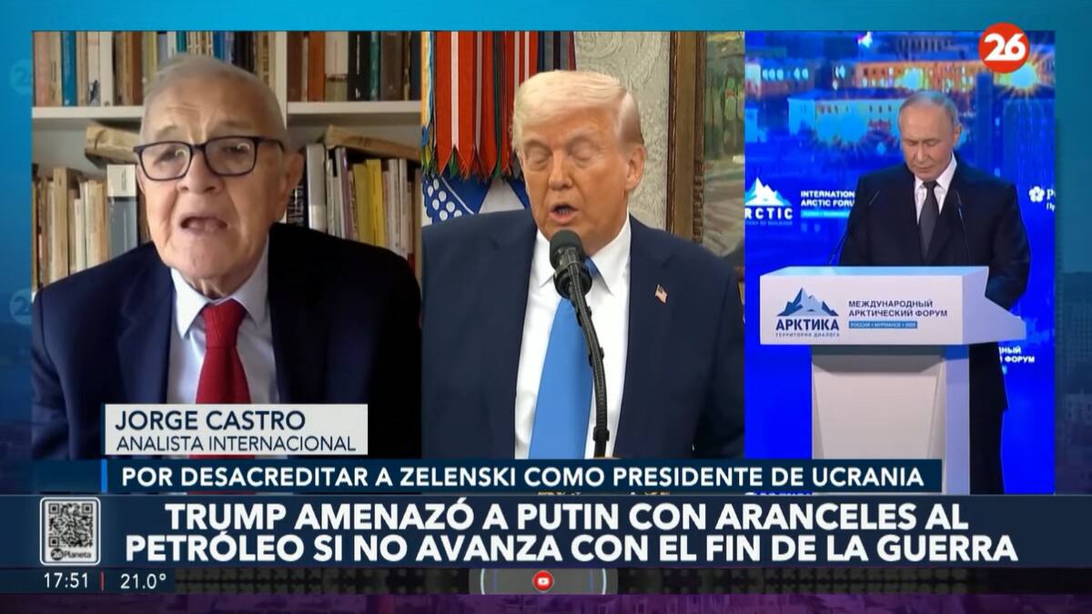 Jorge Castro en 26 PM.